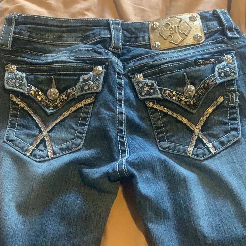 miss me bootleg jeans size 29-34inseam
